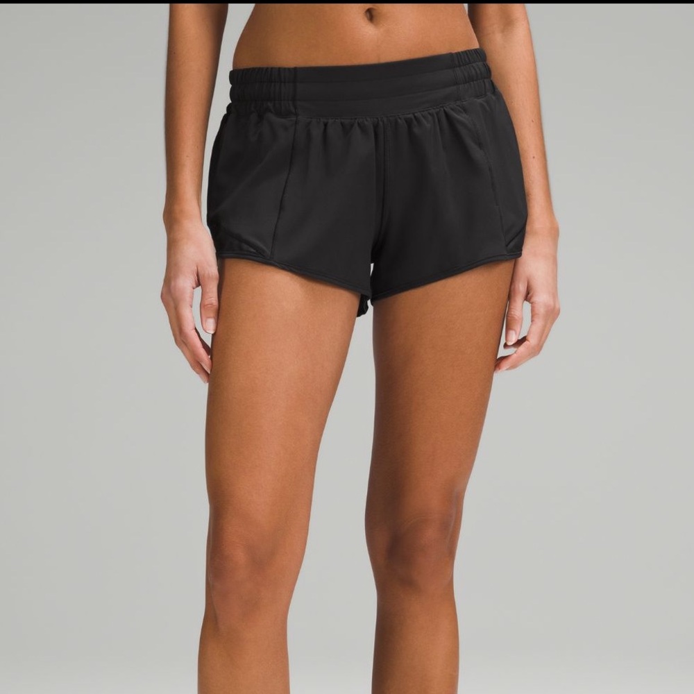 lululemon athletica Black Athletic Shorts